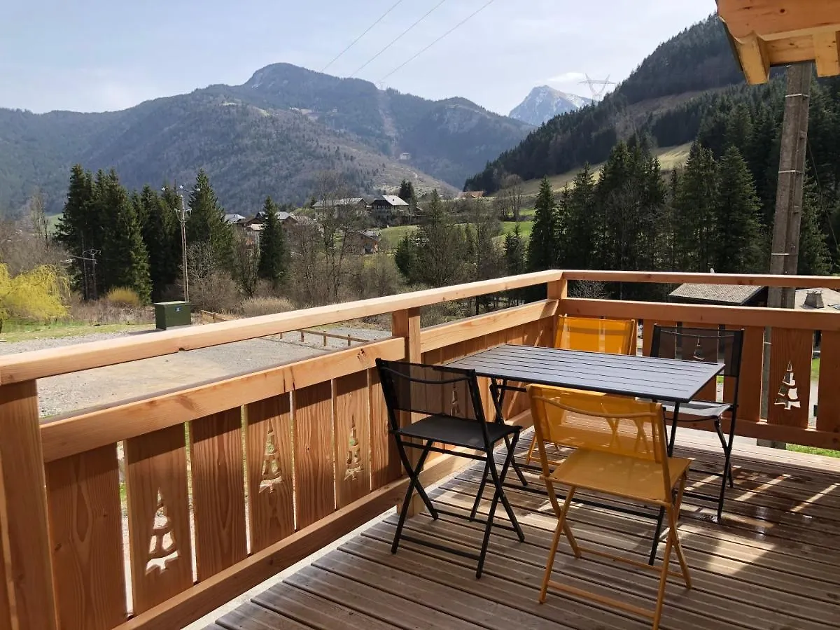 Chalet Cosy Et Moderne Vue Montagnes Seytroux